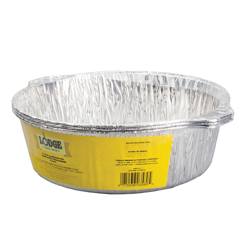 Stock Your Home Disposable Aluminum Foil Liners for Dutch Ovens,12-Inch,12 Pack 