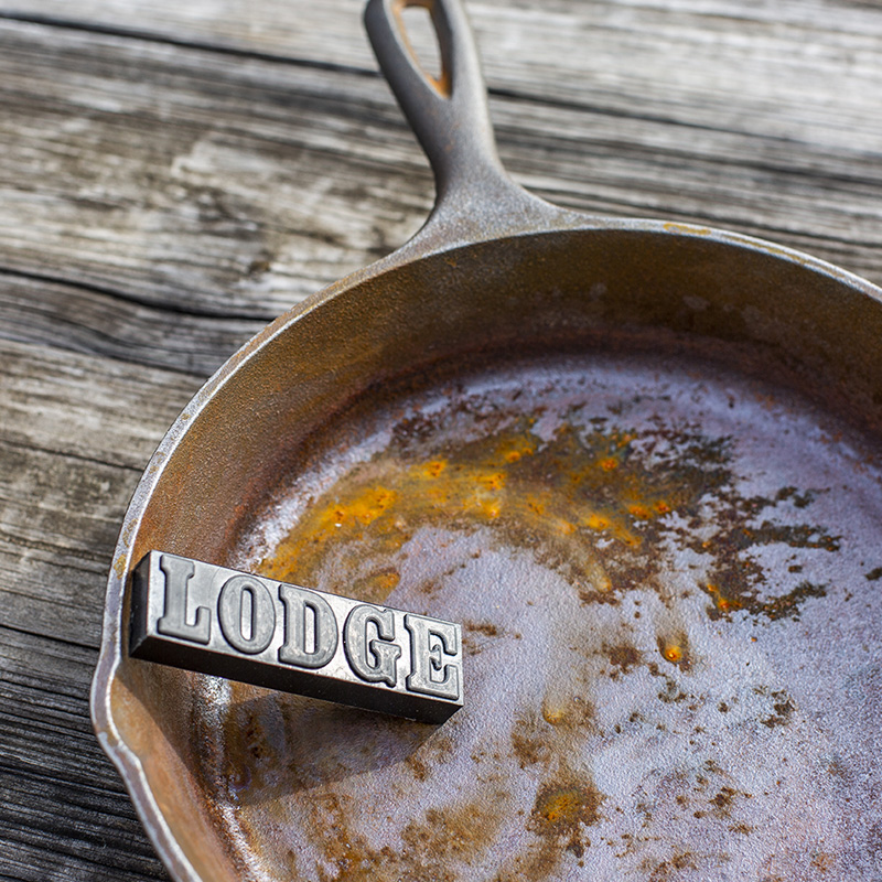 lodge, Kitchen, Lodge 8sk Cast Iron Skillet Will Need Lodge Rust Eraser  Or Warm Soapy Water