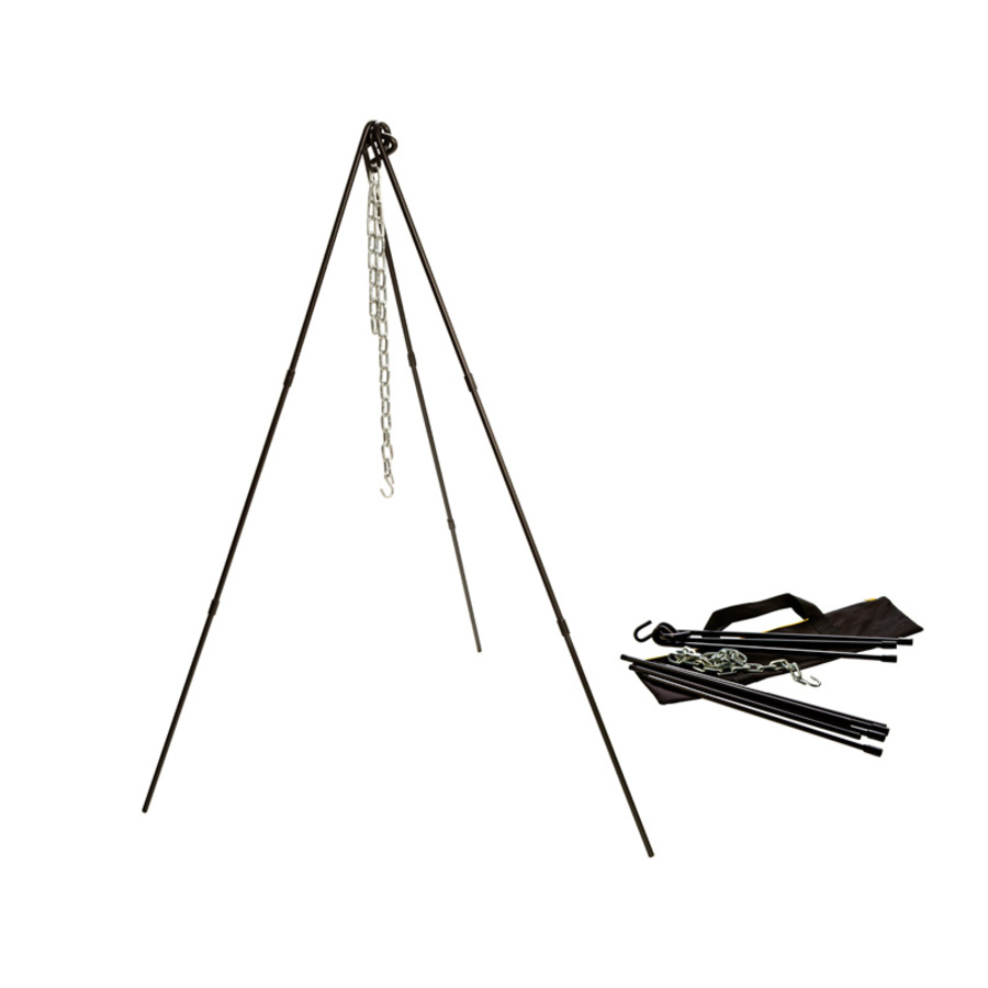 Lodge Camp Dutch Oven Tripod with 43in Legs