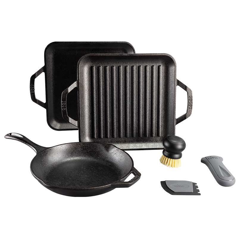 8 Lodge Cast Iron Skillet, Chef Style