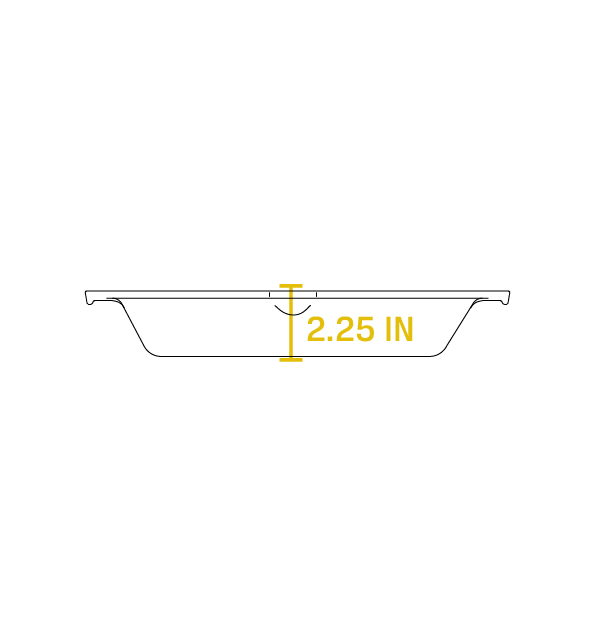 12 Inch Cast Iron Dual Handle Pan