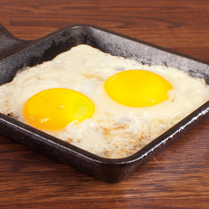  Old Mountain Pre Seasoned 5 x 3/4 Inch Square Skillet: Iron  Square Skillet: Home & Kitchen