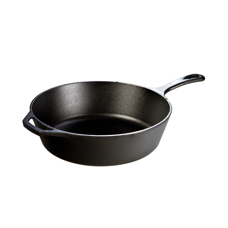 12 Inch / 5 Quart Cast Iron Deep Skillet