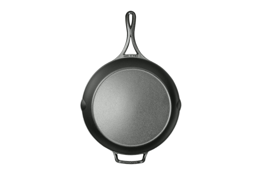Lodge 12” Cast Iron Dual Handle Pan, Black