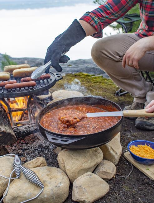 Lodge Cast Iron - Celebrate cooking outdoors with 15% off the