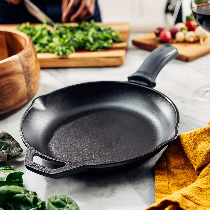 Lodge Chef Collection 10 & 12 inch Cast Iron Skillet Set