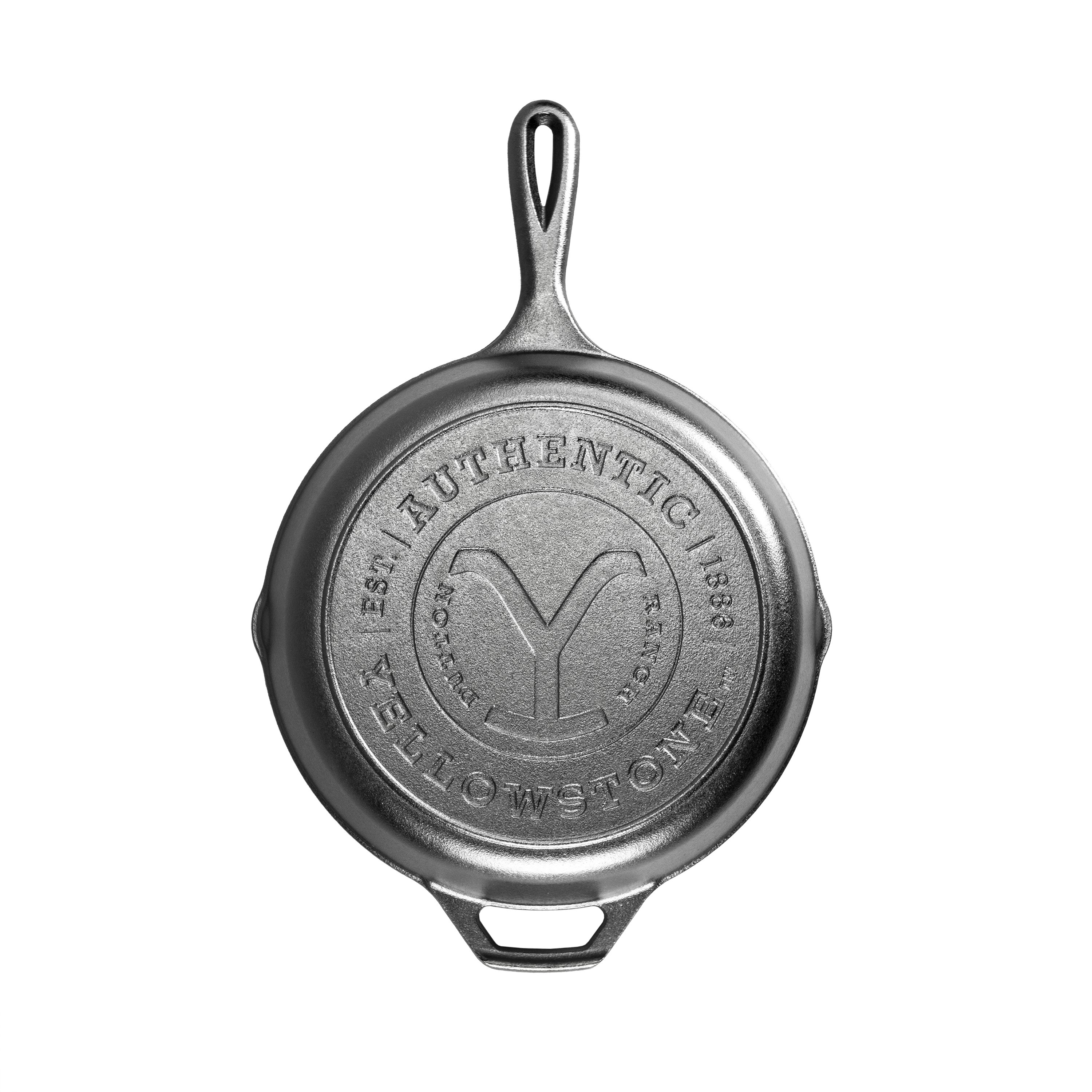 Yellowstone 10.25 Inch Cast Iron Authentic Y Skillet | Lodge Cast Iron