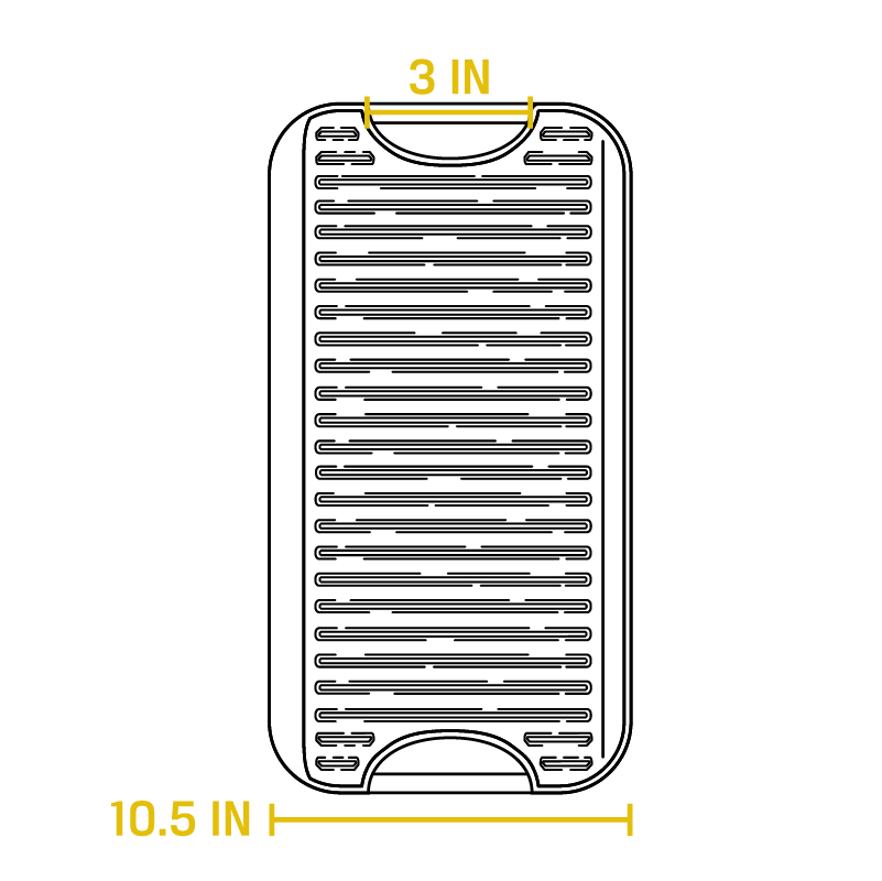 Pro-Grid Reversible Grill/Griddle