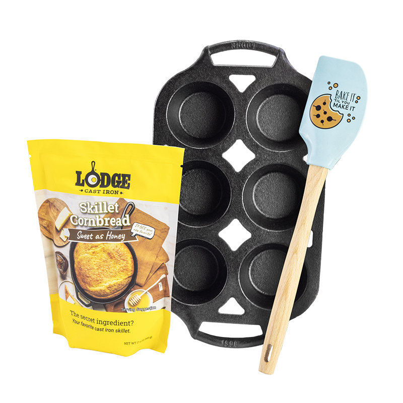 Make it Sweet Corn Muffin Set | Lodge Cast Iron